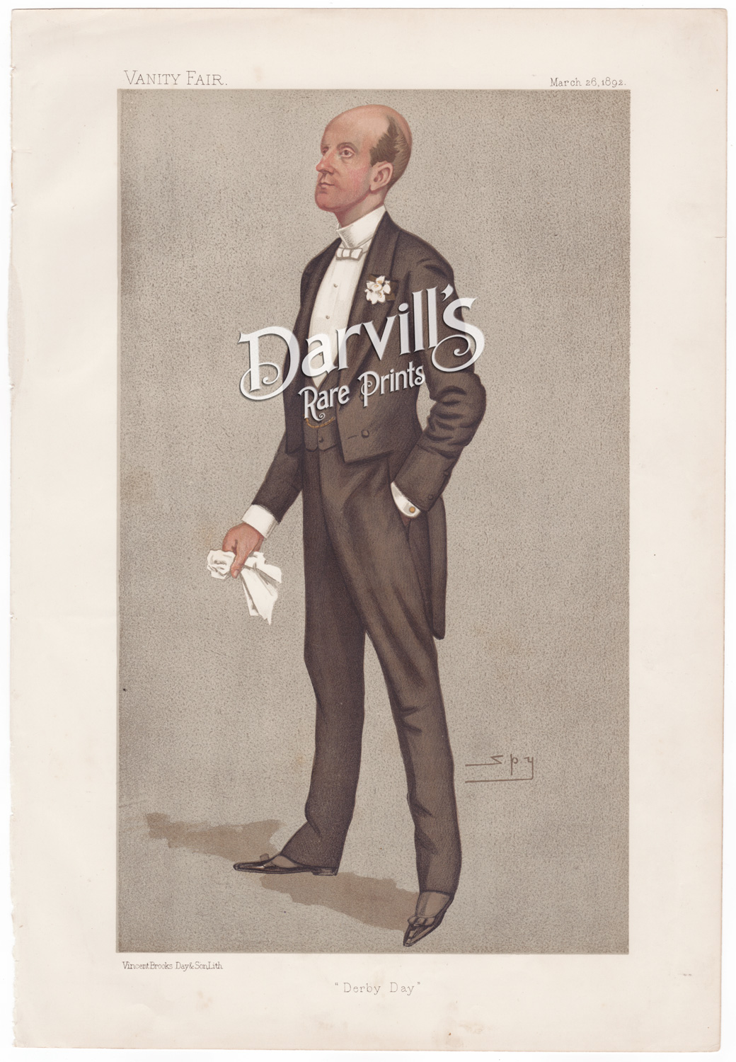 Lord Elcho March 26 1892 derby day